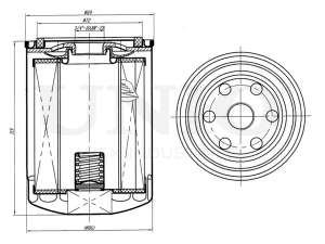 Фильтр масляный photo
