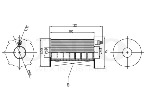 Фильтр масляный (eco) photo
