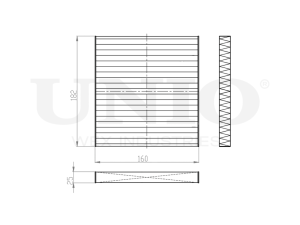 Фильтр салонный угольный photo