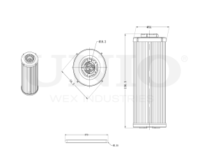 Automatic transmission oil filter (with gasket) photo