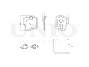 Automatic transmission oil filter (with gasket) photo