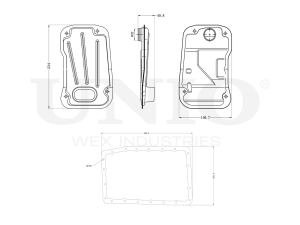 Automatic transmission oil filter (with gasket) photo