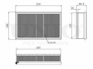Фильтр воздушный photo