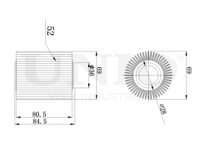 Фильтр масляный (eco) photo