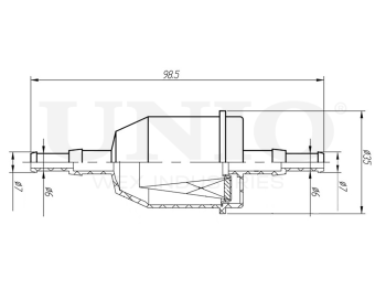 картинка Фильтр топливный от UNIO