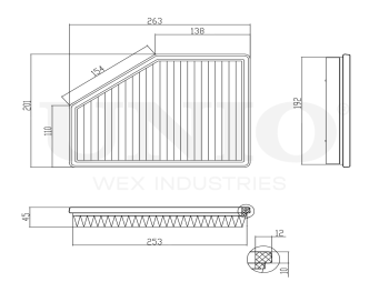 picture of Air filter from UNIO