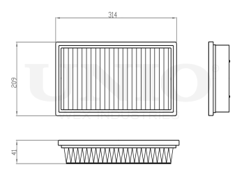 picture of Air filter from UNIO