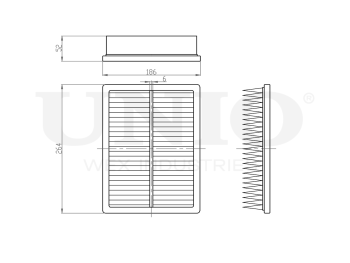 picture of Air filter from UNIO