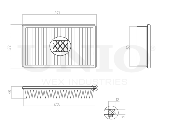 picture of Air filter from UNIO
