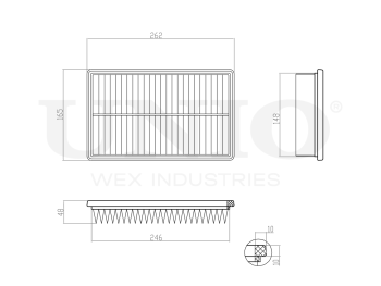 picture of Air filter from UNIO