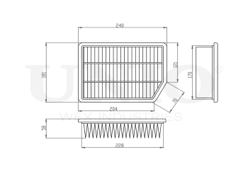 picture of Air filter from UNIO