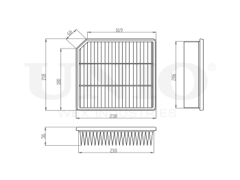 picture of Air filter from UNIO