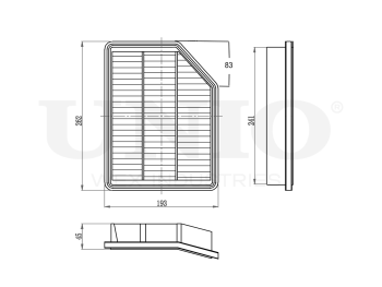 picture of Air filter from UNIO