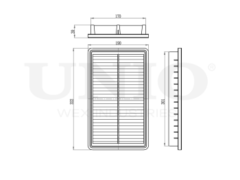 picture of Air filter from UNIO