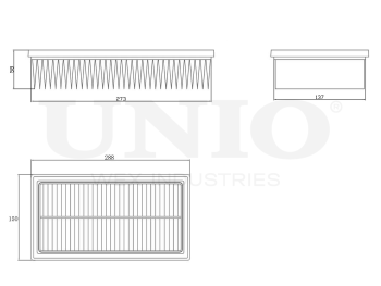picture of Air filter from UNIO