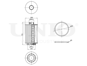 picture of Eco oil filter from UNIO