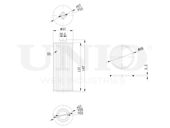 picture of Eco oil filter from UNIO