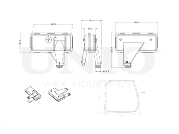picture of Automatic transmission oil filter (with gasket) from UNIO