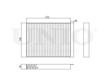 picture of Antibacterial cabin filter from UNIO