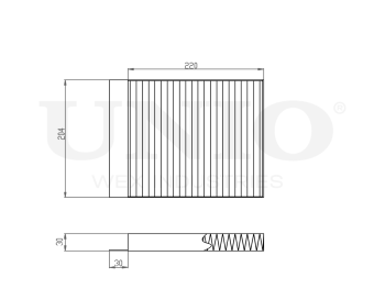 picture of Cabin filter from UNIO