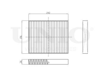 picture of Cabin filter from UNIO
