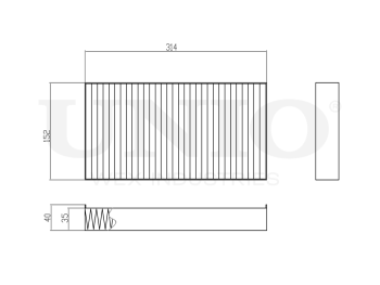 picture of Activated carbon cabin filter from UNIO