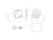 Automatic transmission oil filter (with gasket) thumb