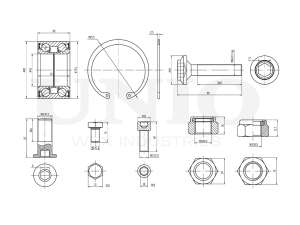 Front/rear wheel bearing kit (without ABS) photo