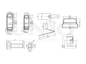Front wheel bearing kit (without ABS) photo