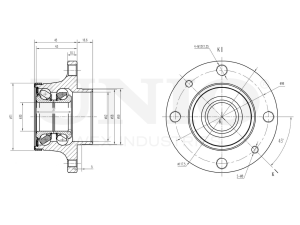Rear hub (with ABS) photo