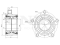 Front hub (without ABS) thumb