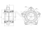 Front hub (without ABS) thumb