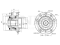 Front hub (without ABS) thumb