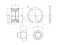 Front wheel bearing kit (without ABS) thumb