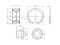Rear wheel bearing kit (without ABS) thumb