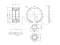 Front wheel bearing kit (without ABS) thumb