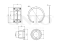 Front wheel bearing kit (with ABS) thumb