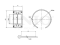Front wheel bearing kit (without ABS) thumb