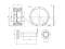 Front/rear wheel bearing kit (without ABS) thumb