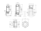 Rear wheel bearing kit (without ABS) thumb