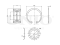 Rear wheel bearing kit (without ABS) thumb
