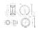 Front wheel bearing kit (with ABS) thumb
