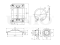 Rear wheel bearing kit (without ABS) thumb