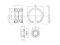 Front wheel bearing kit (without ABS) thumb
