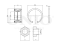 Front wheel bearing kit (without ABS) thumb