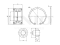 Front wheel bearing kit (without ABS) thumb