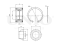 Rear wheel bearing kit (with ABS) thumb