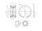 Front wheel bearing kit (with ABS) thumb