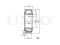 Rear wheel bearing kit (without ABS) thumb