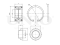Rear wheel bearing kit (with ABS) thumb